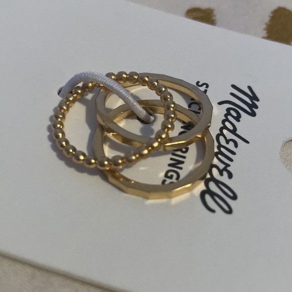 NWT Madewell Stacking Rings-Size 6 - Picture 4 of 4